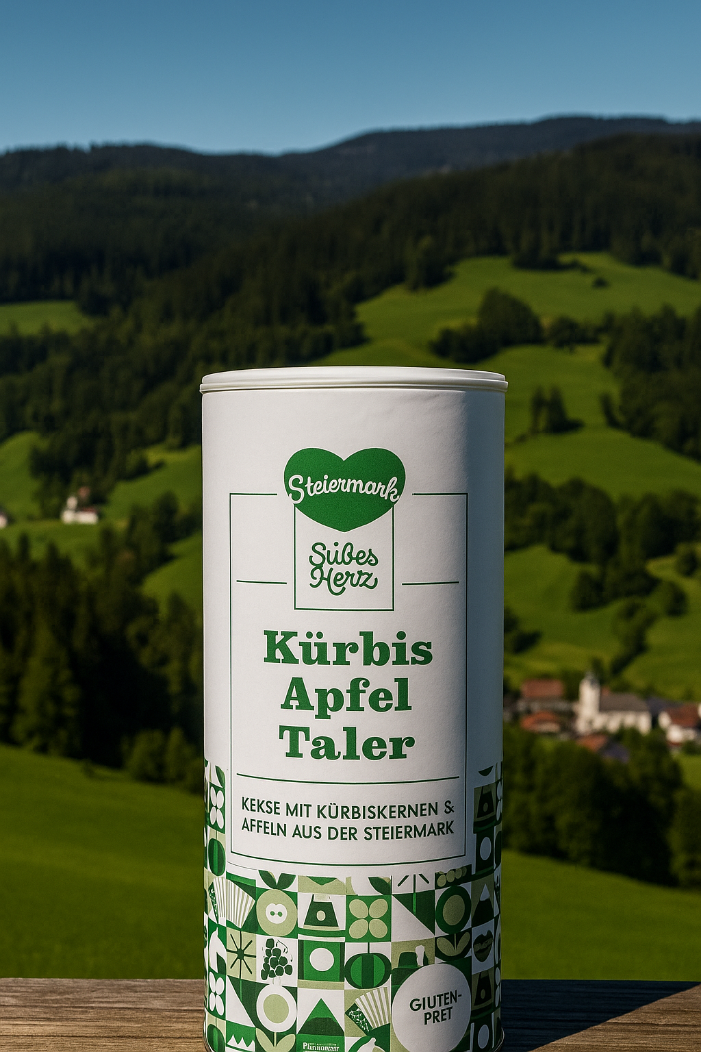 Kürbis-Apfel Taler 150g